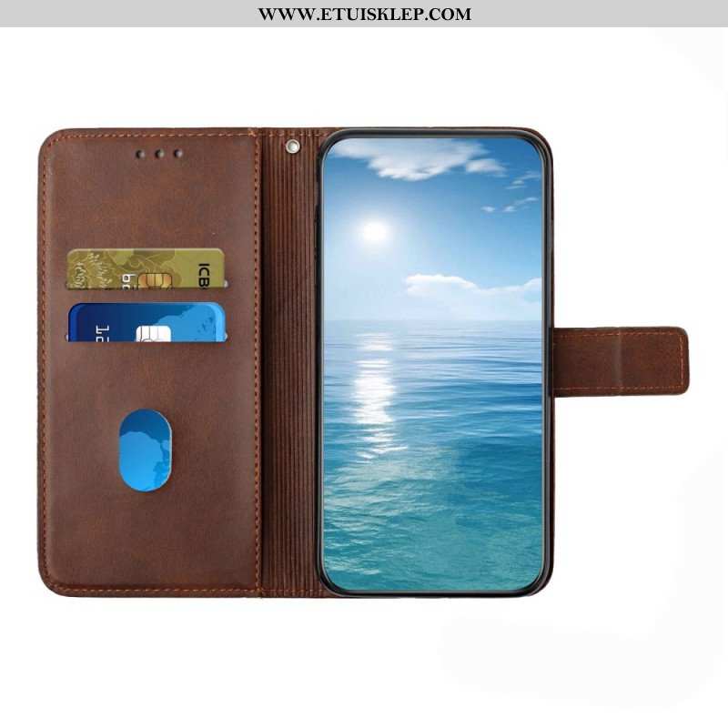 Etui Folio do Xiaomi Redmi A1 X Design Geo Skórzany Styl